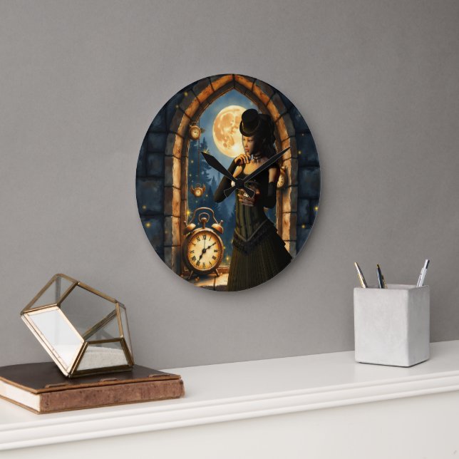 Princess of the Clocks – Keeper of Moonlit Hours.  Stor Klocka (Kontor)