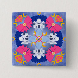 Princess of the Måne Radial Art Knapp