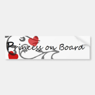 Princess ombord Sticker2 Bildekal