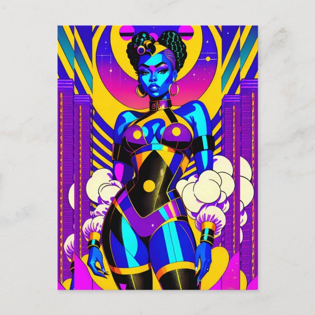 Princess on the Prowl - Ken Gage Art Vykort (Framsida)