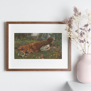 Princess Out School av Edward Robert Hughes Fototryck