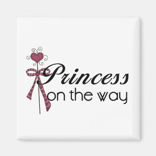 Princess på långt magnet
