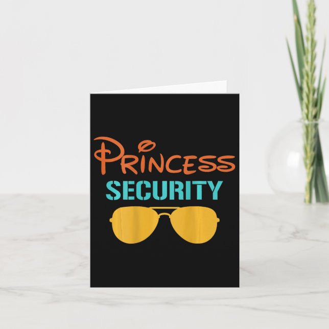 Princess Pappa Security Halloween Manar Matching B Kort (Framsida)
