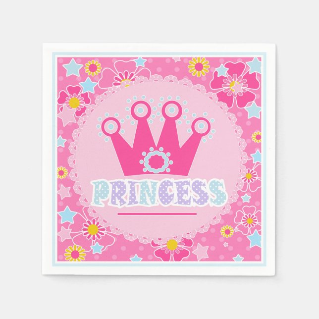 Princess. Pappersservett (Framsidan)