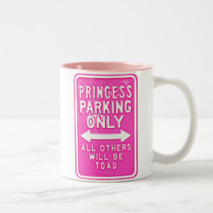 Princess Parkera Endast All ska Annan är Två-Tonad Mugg