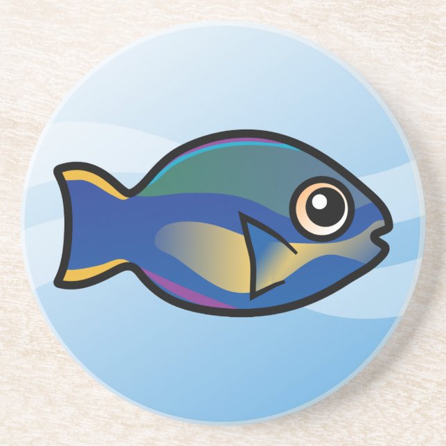Princess Parrotfish Underlägg Sandsten (Framsidan)