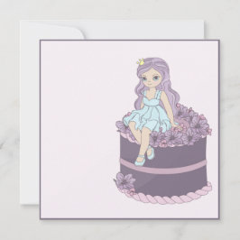 Princess Party Inbjudningar