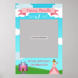 Princess Party Ram Prop for Photo Booth Poster