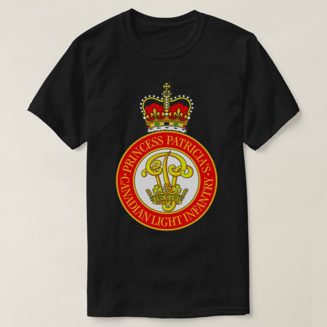 Princess Patricia's Canadian Light Infantry T Shirt (Design framsida)