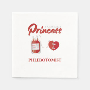 Princess Phlebotomist Phlebotomy Blood Syringe Gif Pappersservett
