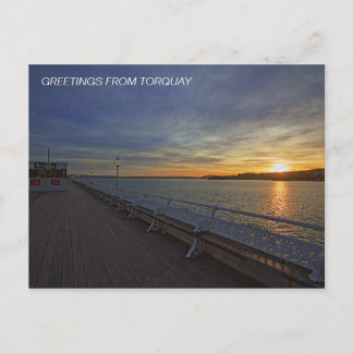 Princess Pier vid Sunset Vykort