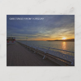 Princess Pier vid Sunset Vykort