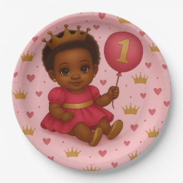 Princess Pink & Gold Baby Girl Birthday