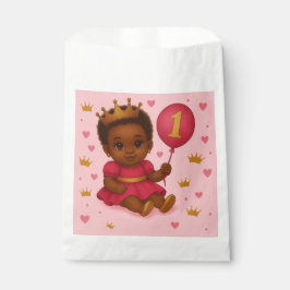 Princess Pink & Gold Favor Bag