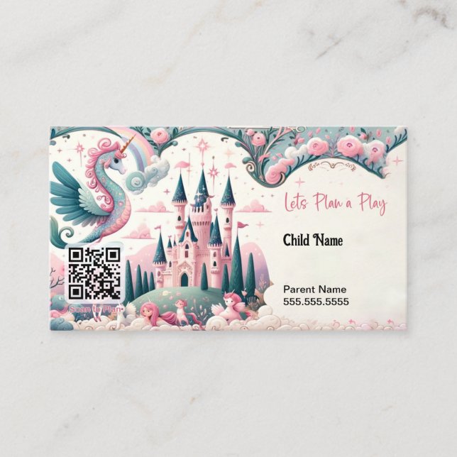 Princess Plan-a-Play Card (Framsida)