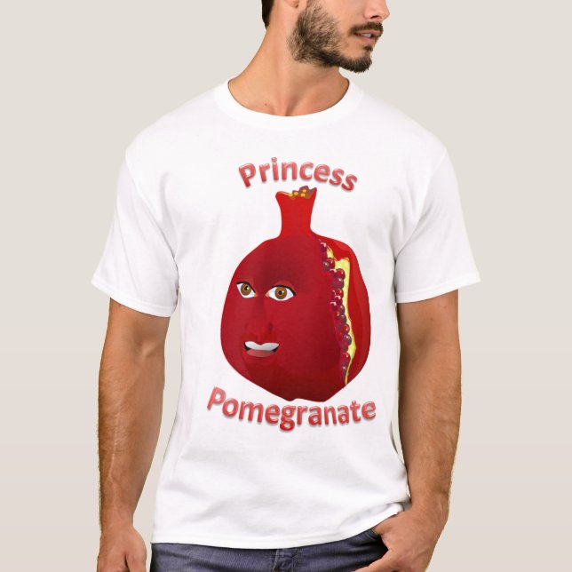 Princess Pomegranate Tee Shirt (Framsida)