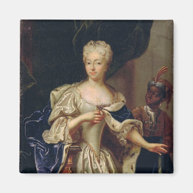 Princess porträtt magnet (Framsidan)