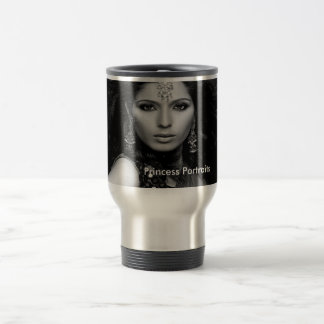 Princess Porträtt Oversized Mugg (B/W)