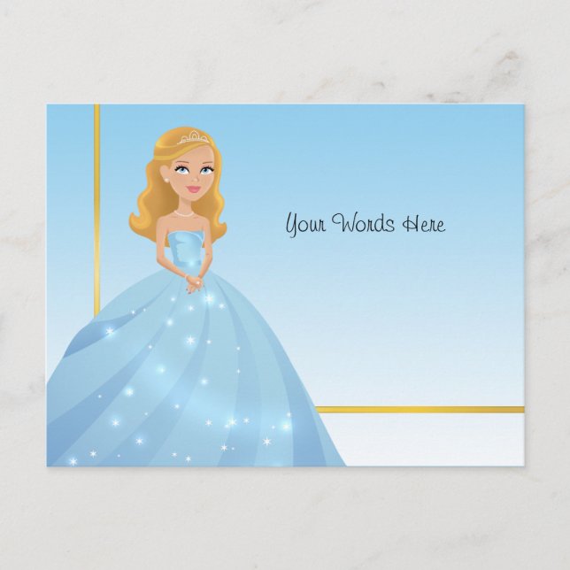 Princess Postcard Vykort (Framsida)