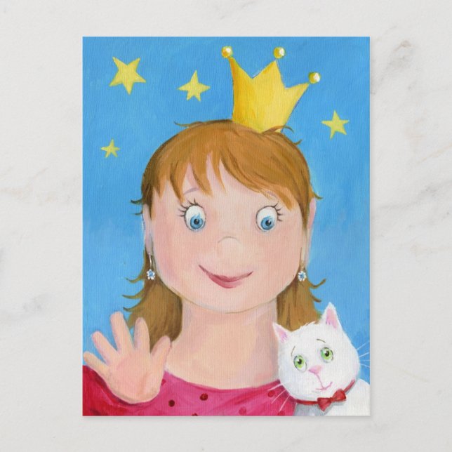 Princess Postcard Vykort (Framsida)