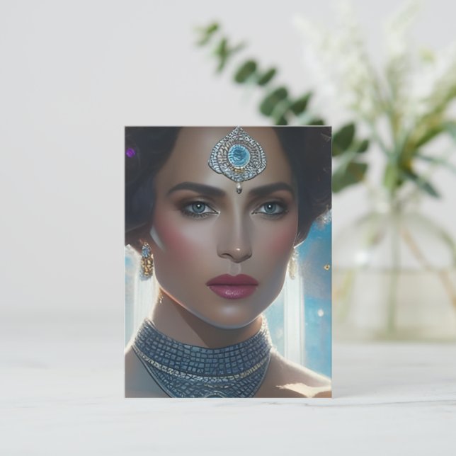 Princess Postcard Vykort (Stående Fram)