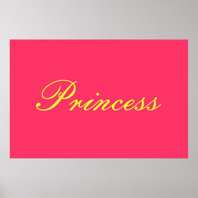 Princess Poster (Framsidan)