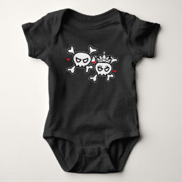 Princess & Prince Skull & Kor Bones T Shirt
