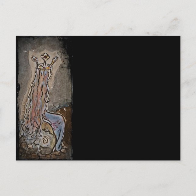 Princess (Prinsessa) Tuvstarr 1915 Vykort (Framsida)