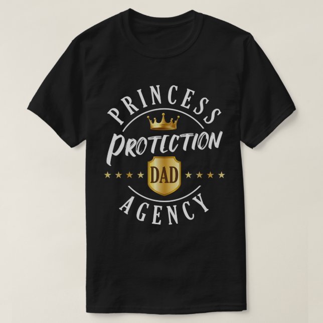 Princess Protection Agency Gift for Far och Da T Shirt (Design framsida)