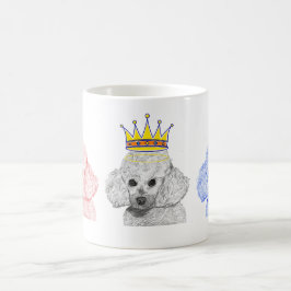 Princess Pudel Råna Kaffemugg
