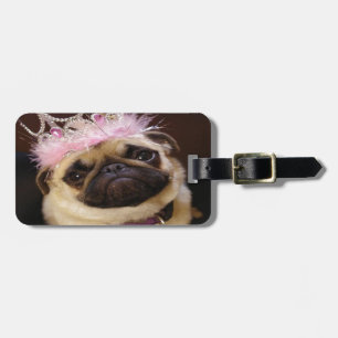 Princess Pug Bagagebricka