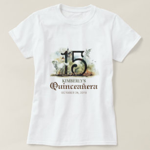 Princess Quinceanera 15:e Födelsedagsfesten T Shirt