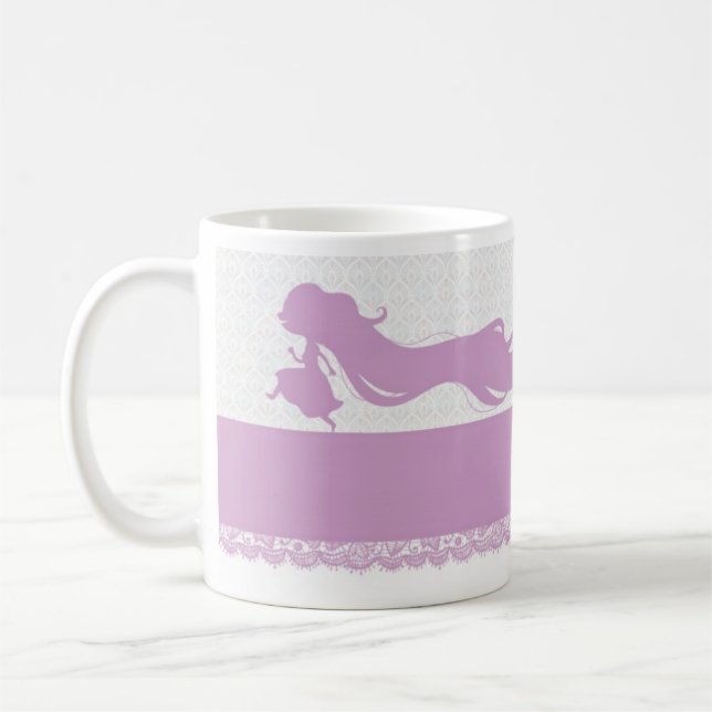Princess Rapunzel Råna Kaffemugg (Vänster)