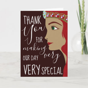 Princess Red Baby Shower Tack Kort