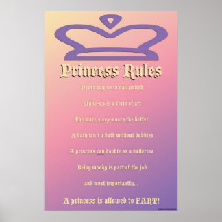princess regler poster