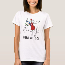 Princess rider en Unicorn-lustig T Shirt