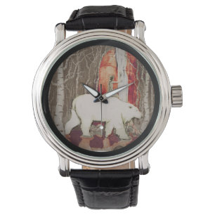 Princess Riding Kung Polar Bear Armbandsur