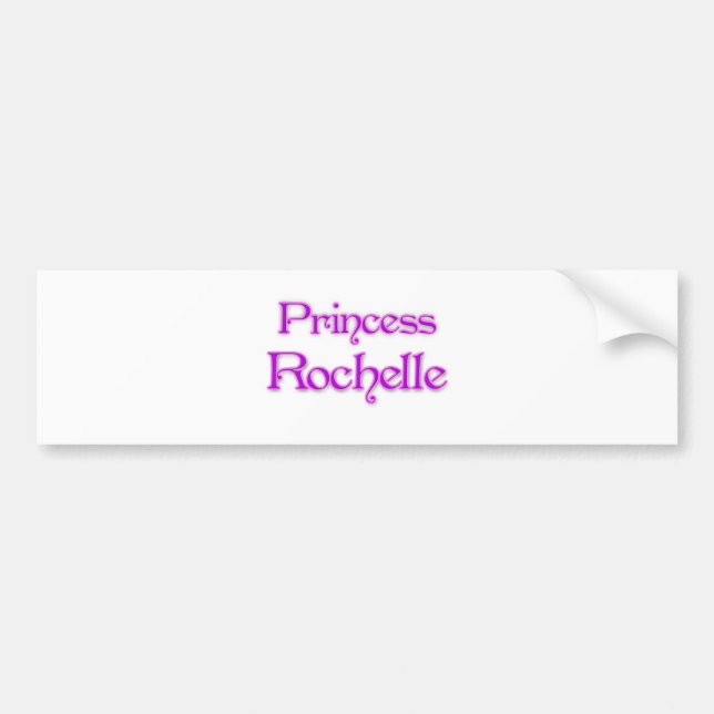 Princess Rochelle Bildekal (Framsidan)