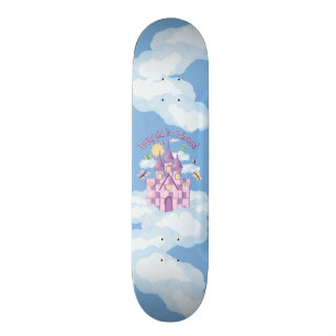 Princess Rockera Mini Skateboard Bräda 18,5 Cm