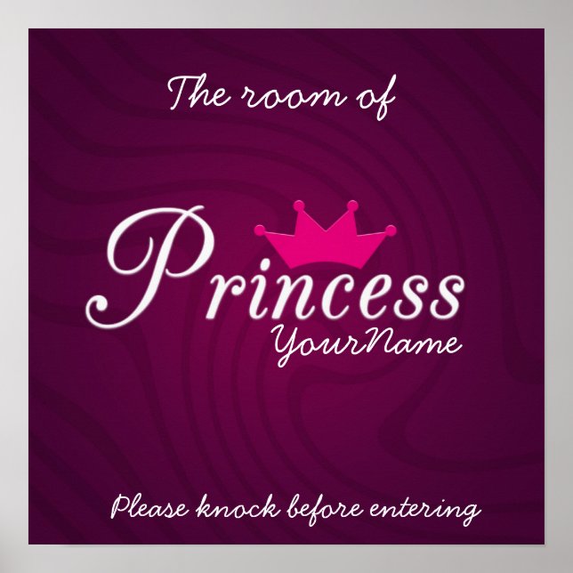 Princess Room Poster (Framsidan)