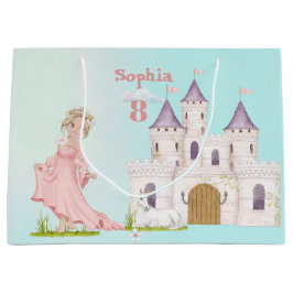 Princess Rosa Blue Castle Cute Birthday