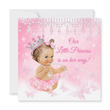 Princess Rosa Butterfly Baby Shower brunette