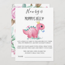 Princess Rosa Dinosaur How Big is Mamma's Belly