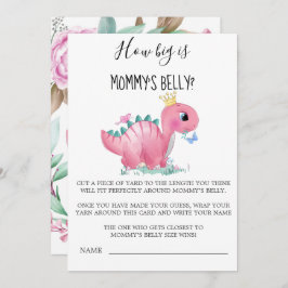 Princess Rosa Dinosaur How Big is Mamma's Belly