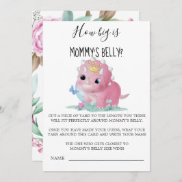 Princess Rosa Dinosaur How Big is Mamma's Belly