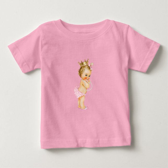 Princess Rosa & Guld T Shirt (Framsida)