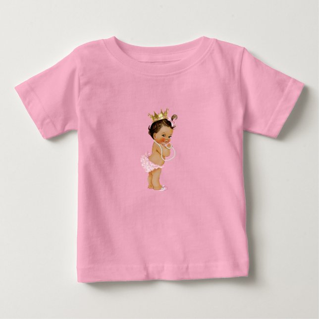 Princess Rosa & Guld T Shirt (Framsida)