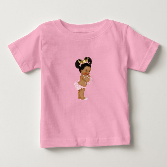 Princess Rosa & Guld T Shirt (Framsida)