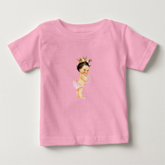 Princess Rosa & Guld T Shirt (Framsida)