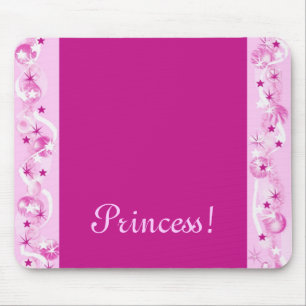 Princess! Rosa Mousepad fantasi Musmatta